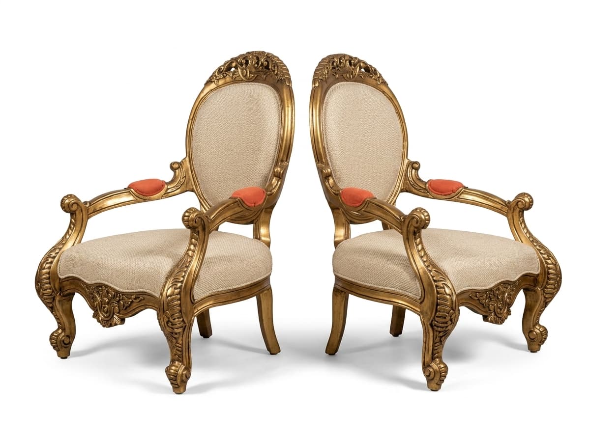 Luxury Classic Accent Chair 3