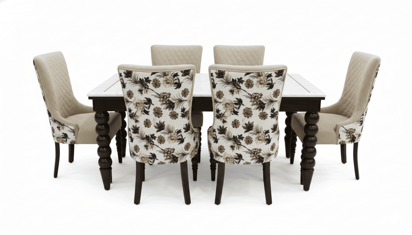 6 seater dining table 2